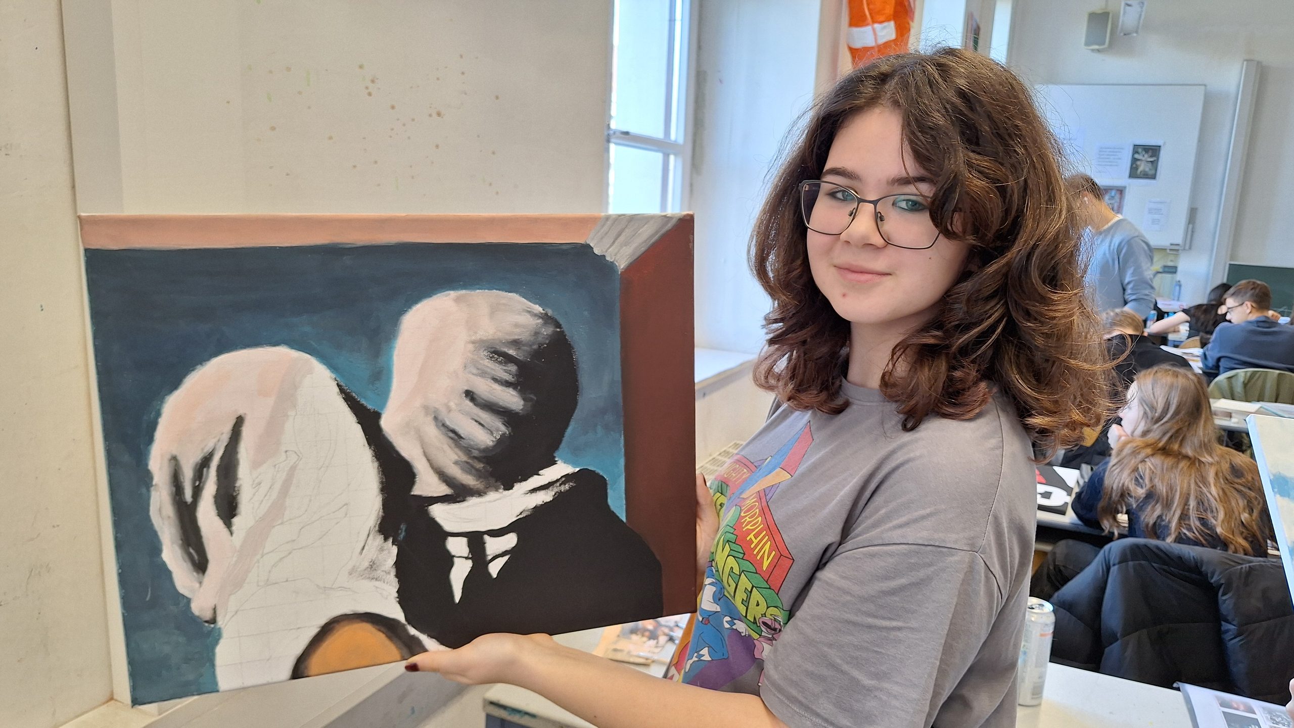 It´s not a copy – Acrylmalerei 7AD