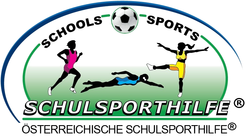 Logo der und Link zur Schulsporthilfe