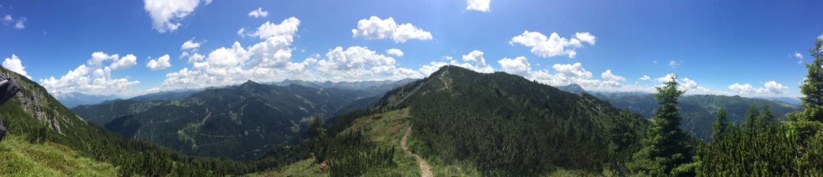 AlpinerGipfelrundblick