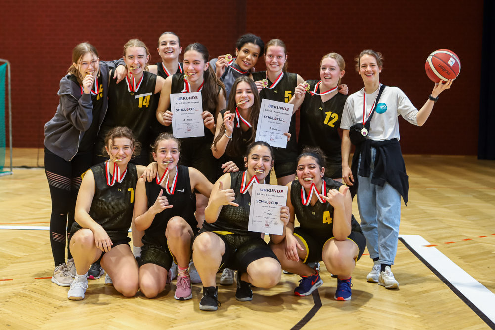 Wr. Basketball-Finaltag: Medaillen für die Mädchen