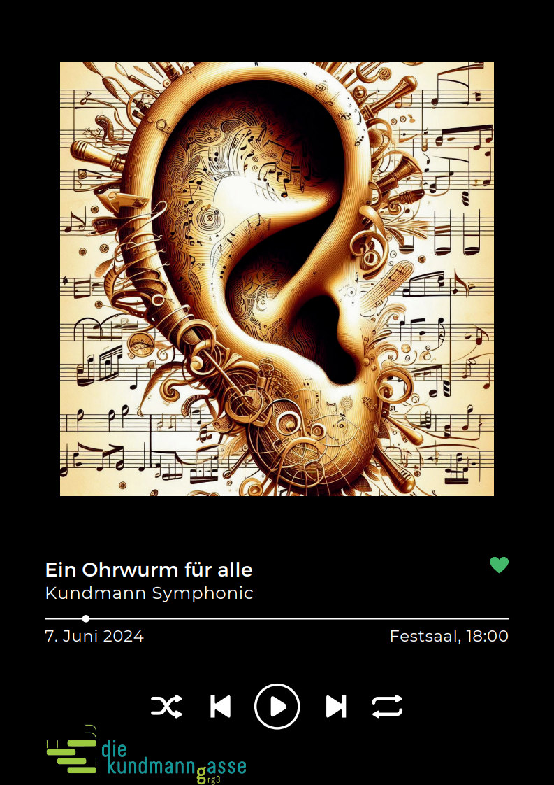 „Ein Ohrwurm für alle“ – Plakatwettbewerb & Einladung zum Konzert