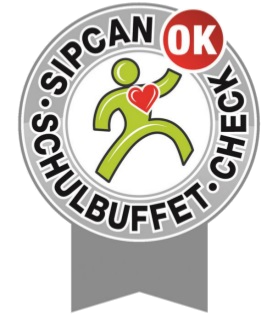 Gütesiegel SIPCAN Schulbuffetcheck